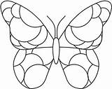 Vitrales Borboletas Mariposas Papel Colorir Mosaico Borboleta Vitral Desenhos Sencillos Bordado Bordar Moldes Mandalas Darryl Butterflies Binged Falso sketch template