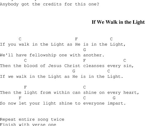walking in the light the light of jesus lyrics lyricswalls