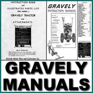 gravely model  parts