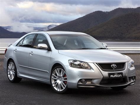 toyota aurion car technical data car specifications vehicle fuel consumption information