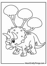 Triceratops Iheartcraftythings sketch template