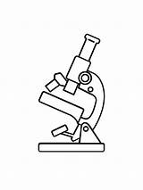 Microscope Microscopio Partes Optico Laboratory Microscopes sketch template