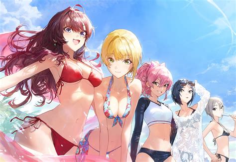 Jougasaki Mika Ichinose Shiki Hayami Kanade Miyamoto Frederica And