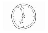 Colorare Malvorlage Disegni Tijd Lezen Klok Pulsera Reloj Schulbilder Educolor Educima sketch template