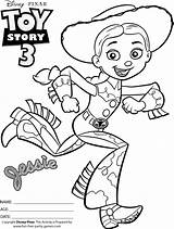 Coloring Toy Story Pages Jessie Disney Characters Colouring Clipart Cowgirl Library Popular Coloringhome sketch template
