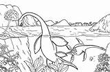 Coloring Dinosaur Pages Sea Ocean Drawing Kronosaurus Prehistoric Jurassic Children Creatures Lake Sketch Printable Dangerous Kids Dunkleosteus Template Reptile Animals sketch template