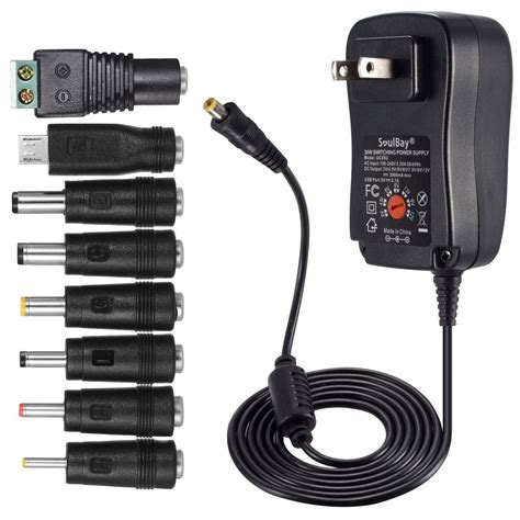universal acdc power adapter plug supply