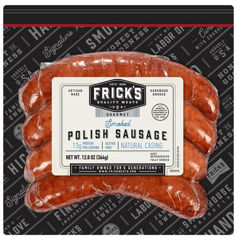 polish sausage fricks quality meats