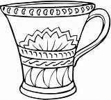 Vaso Antigo Colorir Tudodesenhos Template Vases sketch template