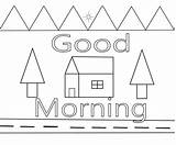 Coloring Good Morning Board Pages Choose sketch template