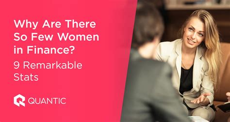 why are there so few women in finance 9 remarkable stats the quantic