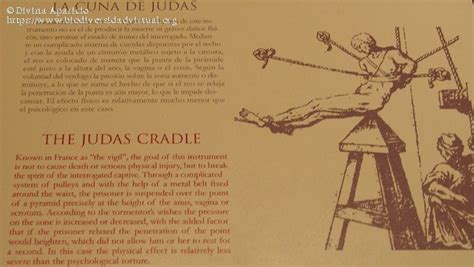 La Cuna De Judas Torturas Inquisición 43174 Biodiversidad Virtual
