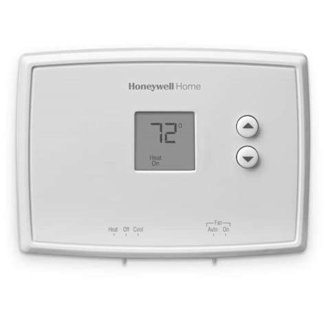 honeywell home horizontal  programmable thermostat rthb  home depot