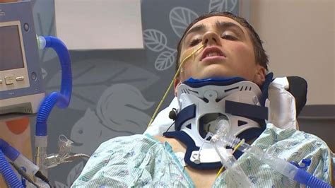 teen paralyzed in washington train derailment discusses accident video abc news