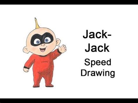 learn   draw baby jack jack  pixar  disneys