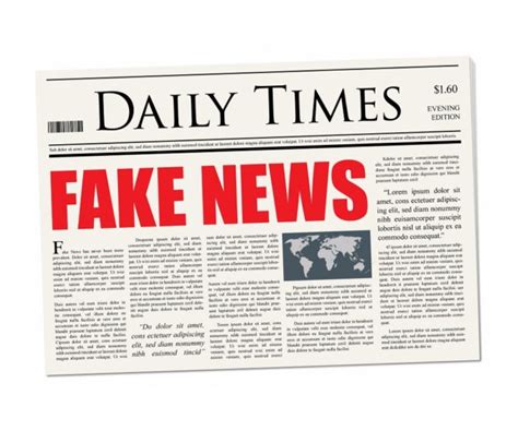 fake news headline newspaper mockup democracy digest