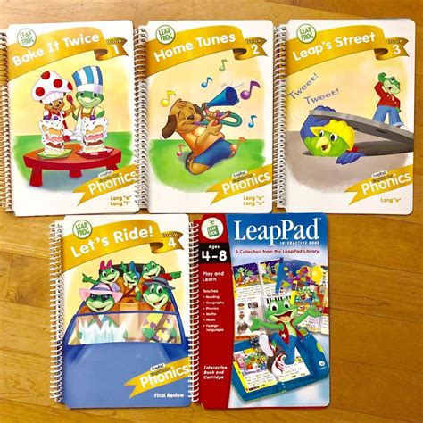 sold mint leapfrog original leappad learning system  kids books