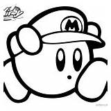 Kirby Coloring Pages Waddle Dee Bandana Nintendo Tagged Posted Game sketch template