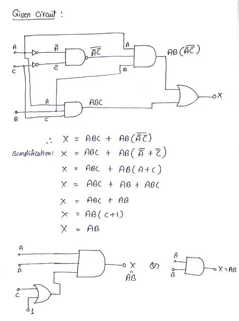 solved consider the logic circuit shown in figure determine the hot