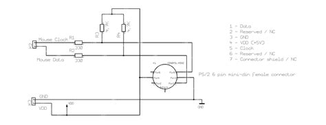 ps  usb schematic wiring diagram