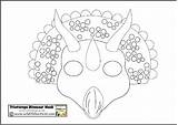 Masken Mask Masks Maske Dinosaurier Vorlagen Karneval Bastelaktivitäten Kostüm Vorschule Vorschulideen sketch template