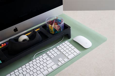 mind reader office desk pad large mousepad desk protector  slip desk mat desk blotter