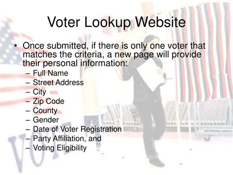 florida voter registration lookup powerpoint