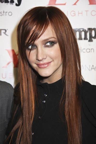 Ashlee Simpson Red Hair Cool Hairstyles