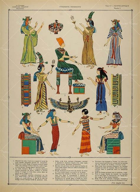 Egyptian Clothing Ancient Egypt Fashion Ancient Egyptian Clothing