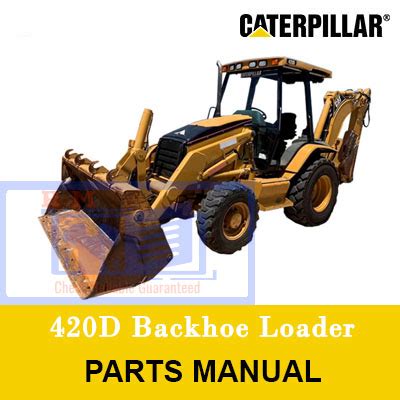 cat caterpillar  backhoe loader parts book manual sn fdp  heavy equipment manuals