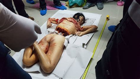 a thai woman was killed by her son then cut to pieces and