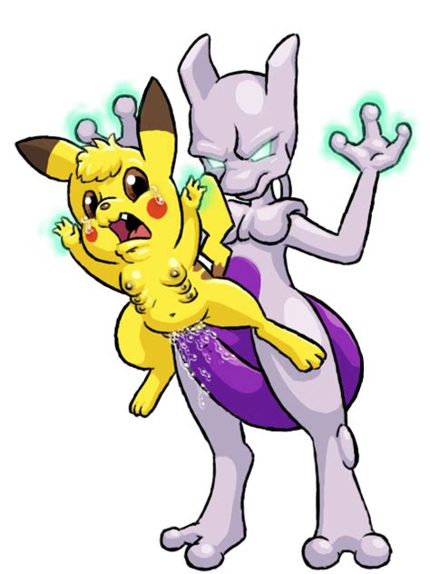 Pikachu Versus Mewtwo By Dorigreen Hentai Foundry