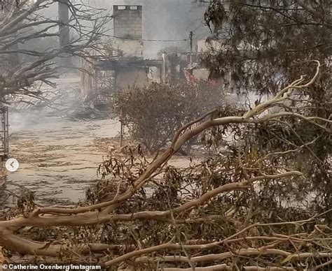 Catherine Oxenberg S Home Destroyed In California