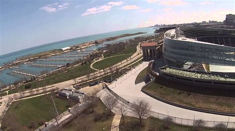 chicago drone view youtube