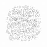 Depression Typography Phrase Drawn Quote sketch template