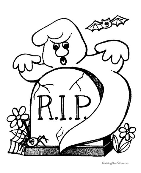 spooky coloring pages  halloween