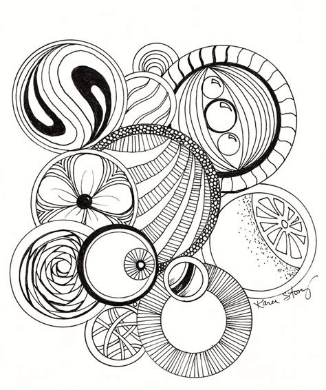 circles coloring page arte zentangle arte zentangle