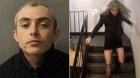 sex offender disguised himself in dress and silver wig to assault