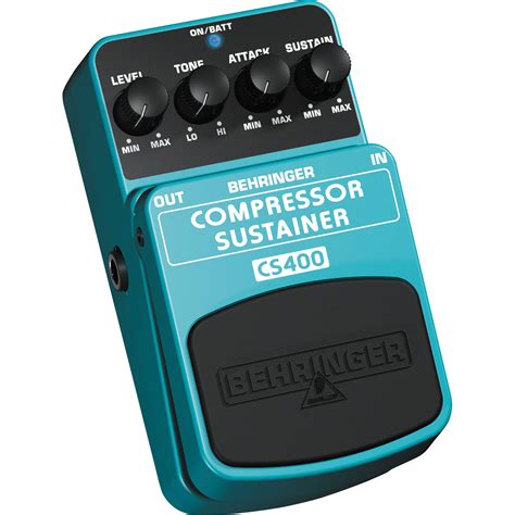 behringer cs compressor sustain guitar pedal cs bh photo