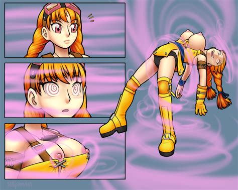 rule 34 1hypno o aika blush breast expansion breasts clothes comic drool drool on face