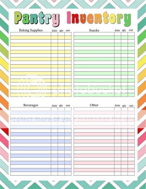 home management binder pantry inventory diy home sweet home