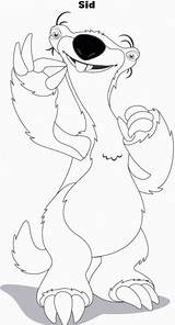 Glace Ausmalbilder Ausmalen Scrat Colouring Zeichnen Animaatjes Tiere Malvorlage Kinder Sloth Zo Acoloringbook sketch template