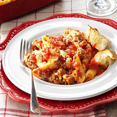 mostaccioli recipe     taste  home