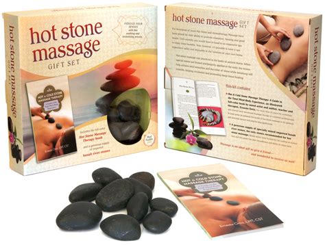 hot stone massage book and kit mud puddle inc
