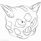 Glalie Aron Xcolorings sketch template