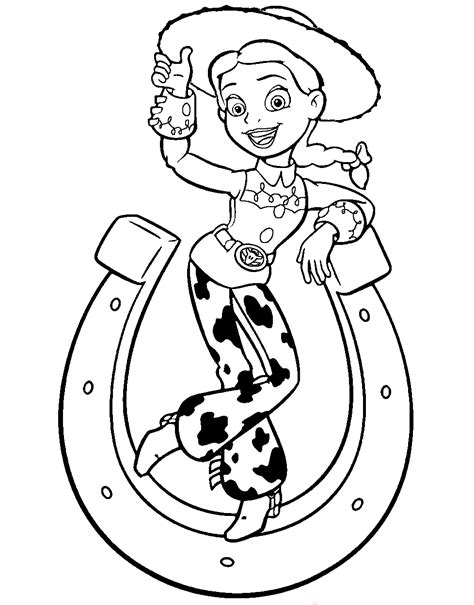Cute Jessie Coloring Play Free Coloring Game Online