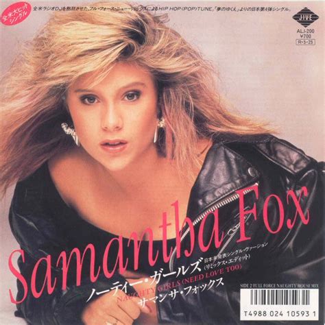 samantha fox naughty girls need love too 1988 vinyl discogs