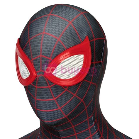 Miles Morales Cosplay Suit Spider Man Miles Morales Ps5
