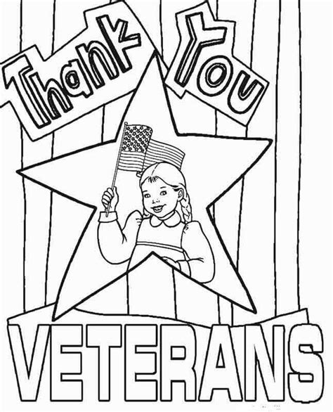 printable veterans day coloring pages