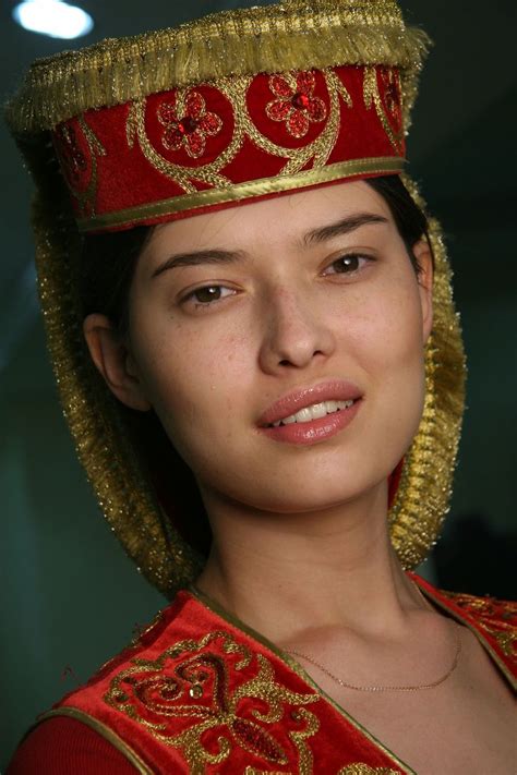 Kazakh National Womens Fashion Beautiful People Women Native People